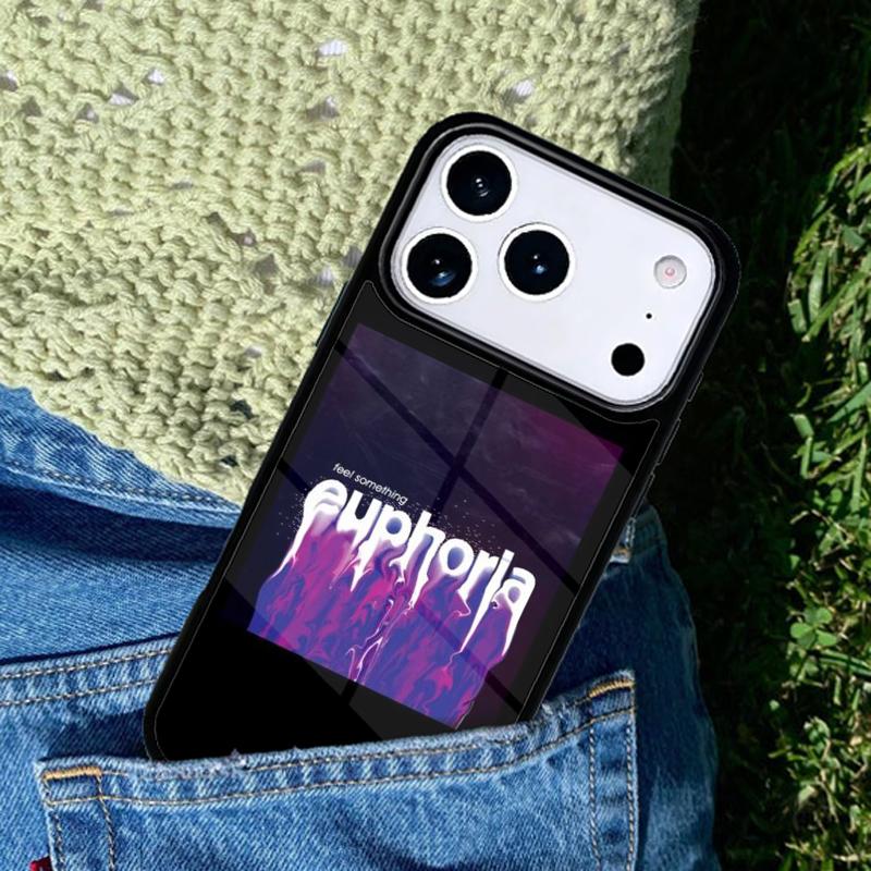 American TV Series Euphoria Phone Case Cover for IPhone 11 12 13 14 15 16e 17 Pro Max Coque for IPhone 17 Air