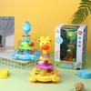 Kids Fun Giraffe Rotating Jumping Ball Rolling Beads Toy Baby Early Education Toy Finger Skill Training Montessori Baby Toy