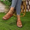Women Casual Beach Holiday Luxury Sandals 2025 Summer New Fashion Outdoor Flat Sandals Open Toe Sandals Women Shoes for Women
