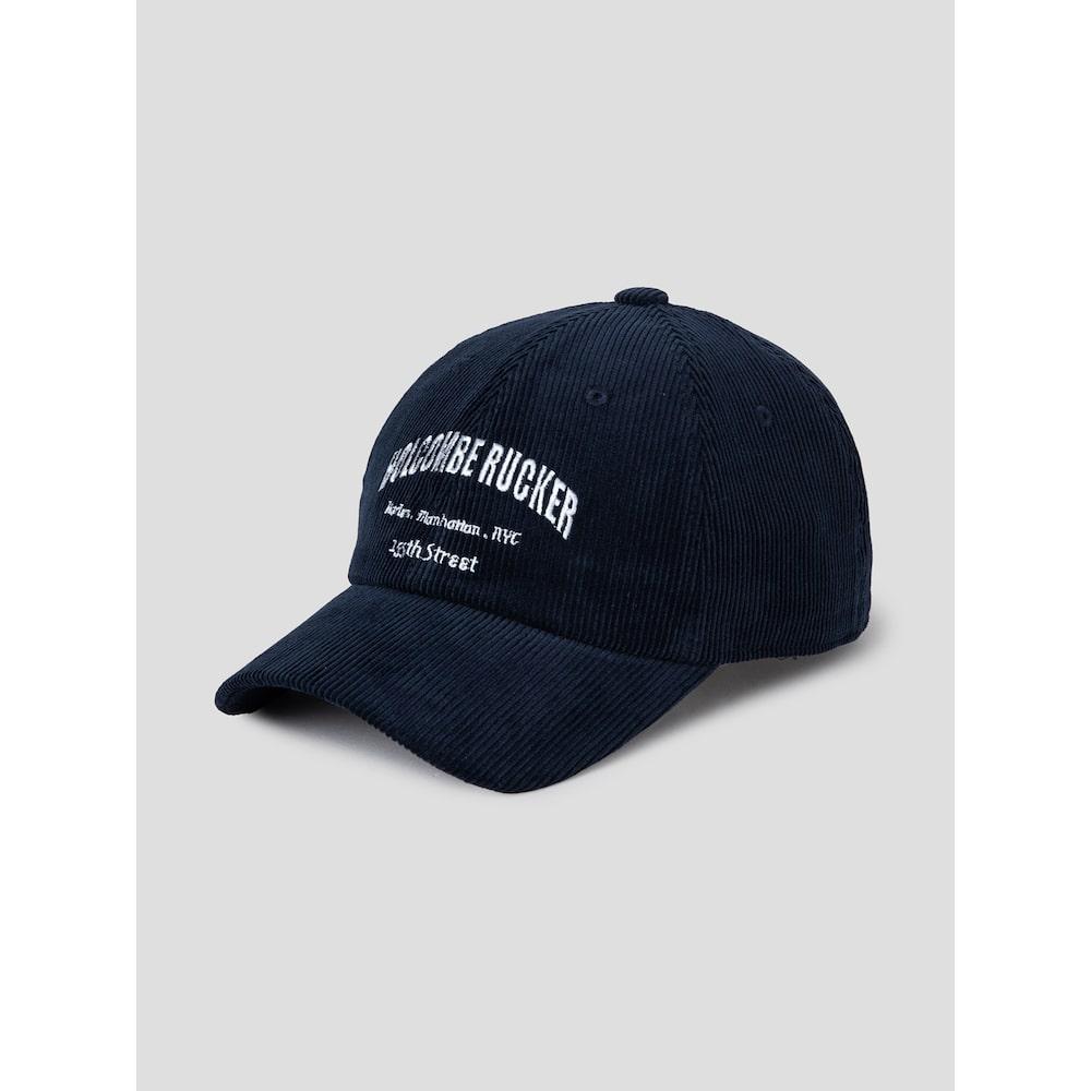 8SECONDS Corduroy Suede Combination Ball Cap Navy (29498Bwy4R)