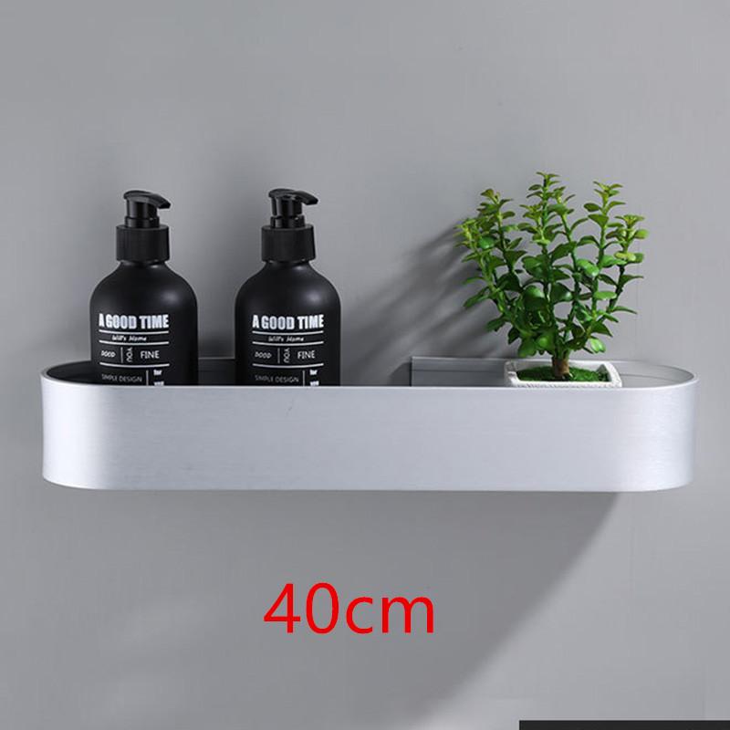 

Полка для ванной комнаты 30 см, полка для душа, алюминиевая, черная, угловая полка для ванной комнаты, настенная, черная, алюминиевая, держатель для кухонных принадлежностей