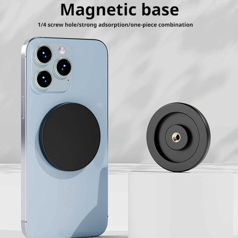 For MagSafe Stand Mobile Phone Holder 1/4 Screw Hole Bracket Magnetic Mount For Car Laptop For Magsafe Stand Holder Q5Z2