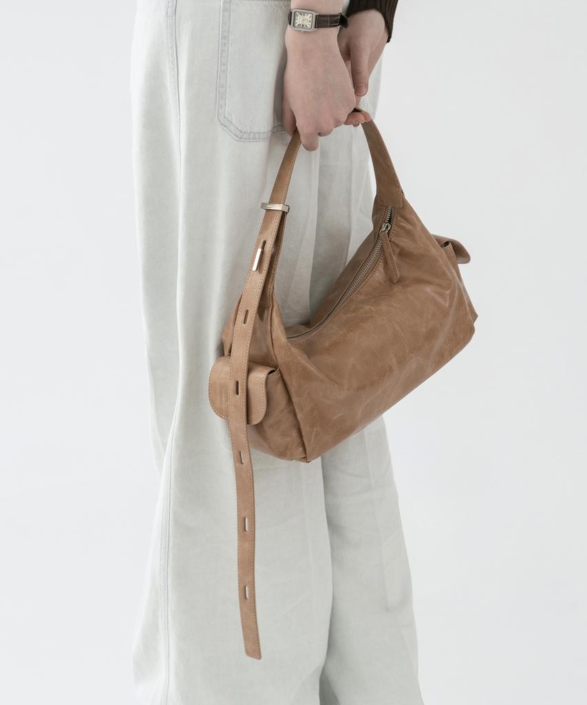 Anodds Poti Vintage Pocket Hobo Bag 3 Colors