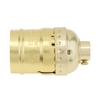 E26 / E27 Socket Vintage Retro Lamp Holder Aluminum Bulb Light Screw Sockets 4 Colors with Switch 110V/220V