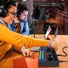 Home Karaoke Voice Sound Streaming Contunned V8 Sound Card with Condenser Mic PA Recording Digital Mixer for Live Streaming on and and Japanese