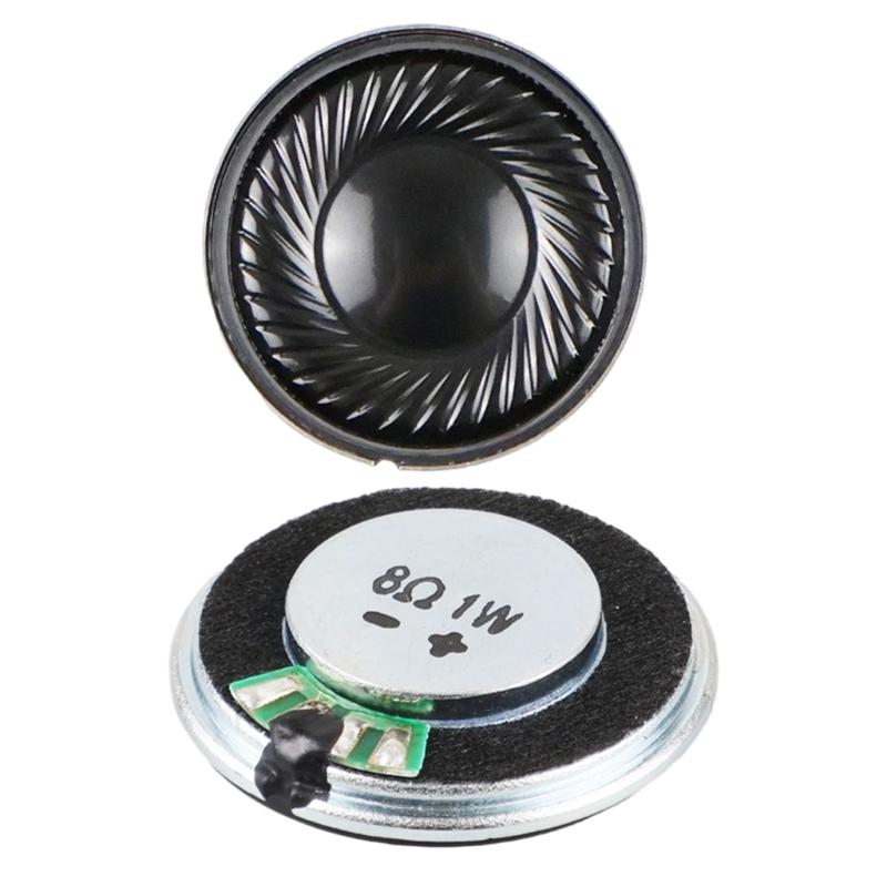 1W 28mm Speakers Diameter 8Ohm Internal Small Magnet Speakers Loudspeaker Set For Auditory Projects 2PCS