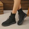 Fashion Women Boots Winter Autumn 2024 New Chunky Ankle Boots Women Fashion Outdoor Anti-slip Comfortable Shoes for Women Botas De Mujer