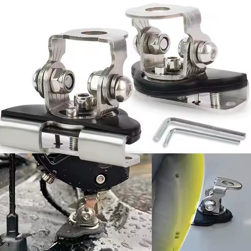 Car Mount Work Light Spotlight Bracket Clamp Pillar Universal Auto Accessories Rotatable Hood Offroad Led Work Light Bar Holder