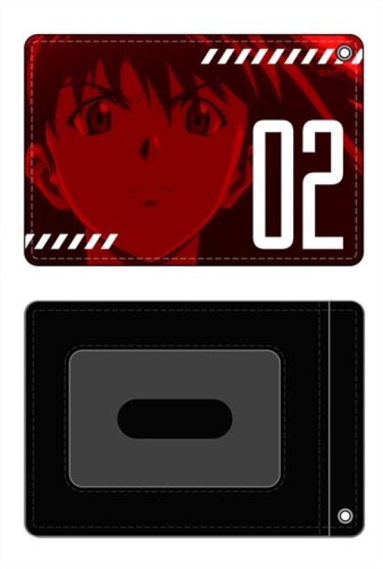 COSPA Evangelion Shikinami Asuka Langley Full Color Pass Case