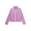 Jackets Women's Purple Stand Collar Moderate Other DX0289-532
