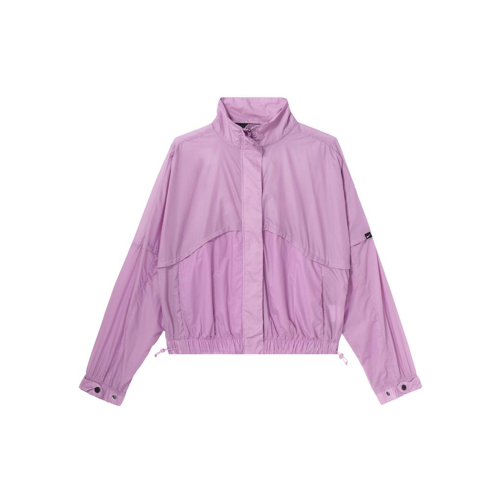 Nike Jackets Women's Purple Stand Collar Moderate Other DX0289-532