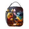 Cartoon Large-Capacity Lunch Box Bag, Thermal Insulation Bag, Portable Bento Bag, Student Thickened Aluminum Foil Lunch Bag