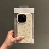 Cute Deer and Full Floral Pattern Design Shockproof Phone Case for 11 12 13 14 15 16 17 Pro Max XS XR X 16E 16 Plus 17 Air Cover