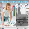 Multifunctional Serger Machine Cover with Useful Pockets for Storing Sewing Supplies