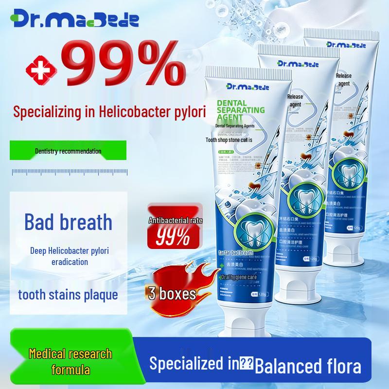 DR. MACBEDE H. Pylori & Bad Breath Oral Care Toothpaste