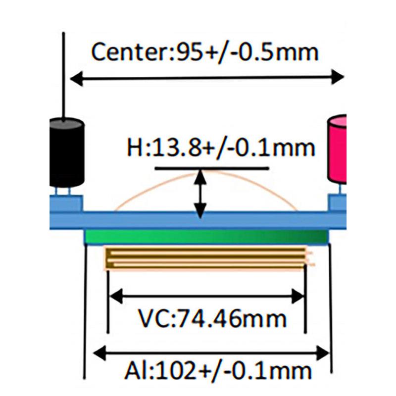 Multi-Core High-Frequency Titanium Diaphragm CCAW Speaker Horn  Audio Components (34 To 100 Cores)