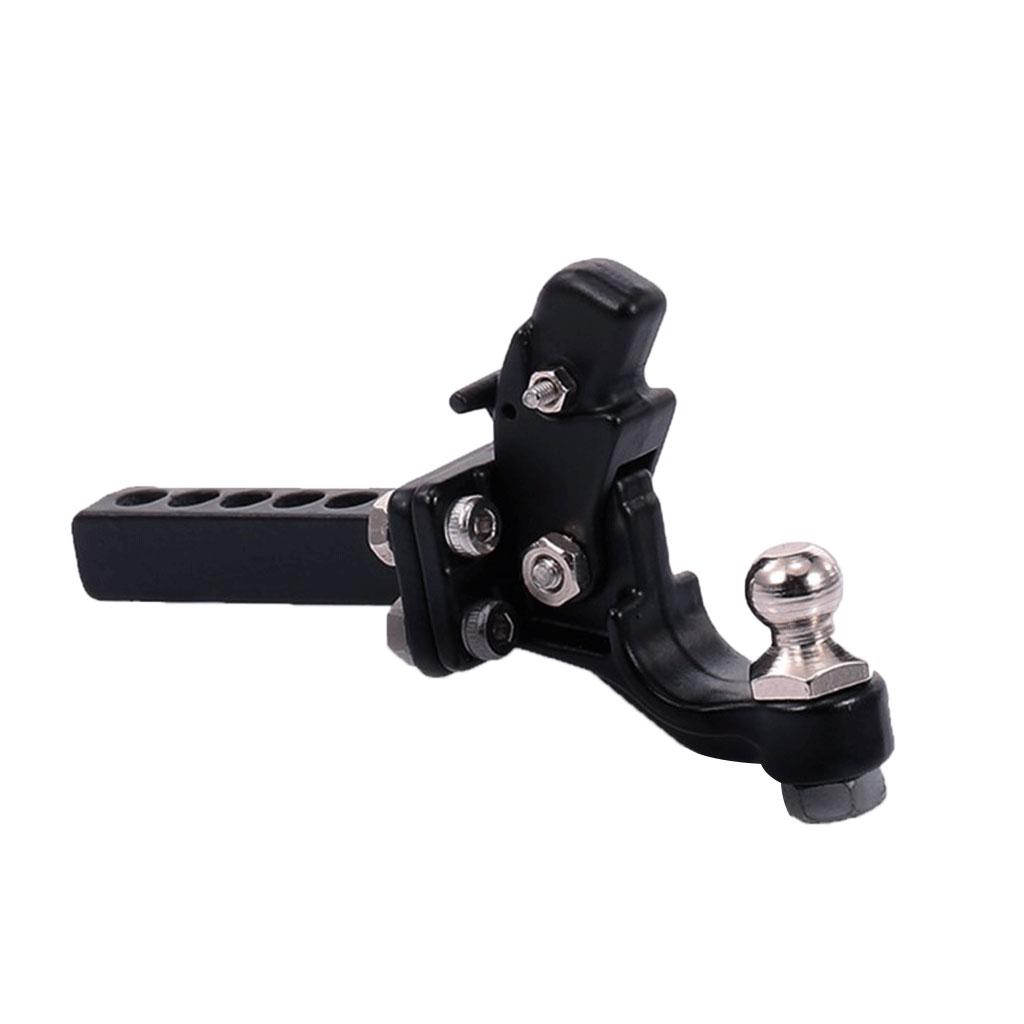 TRX4-023 Aluminum Brass Hitch Yeah Racing TRX4-023 Aluminum & Brass Drop  Hitch Receiver For Traxxas TRX-4 Crawler - Weighted Upgrade Traxxas TRX-4  Drop Hitch