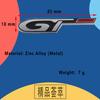 3D Car Styling GT for Car Hood Fender Trunk Rear Bonnet Nameplate Decal Emblem Badge Sticker