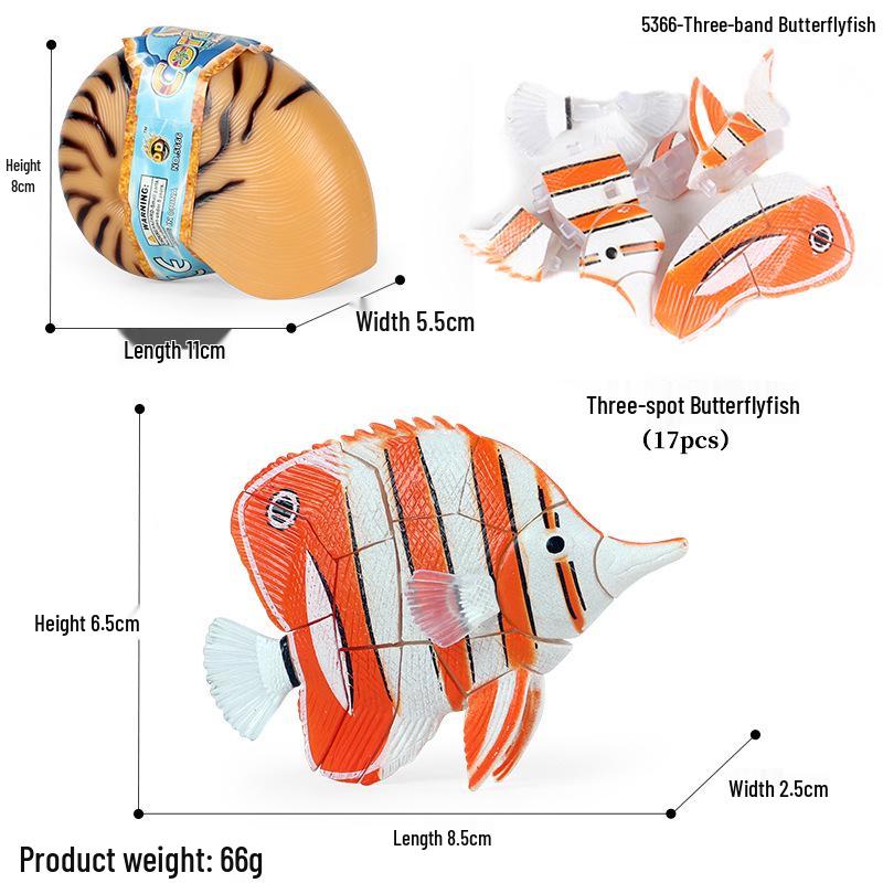 4D Insect Model Toy Set: Ladybug, Stag Beetle, Centipede, Ant, Fly, Mantis