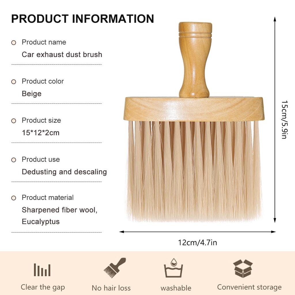 Klimaanlagenreinigungsbürste Auto Luftauslass Weiche Detailbürsten Längere Borsten für Auto Steckdose Armaturenbrett Tastaturreinigung