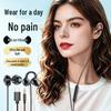 2026 Clip-on Wired Earphones with Line Control, Non-in-Ear Design, Built-in Mic, Ideal for E-sports Gaming.