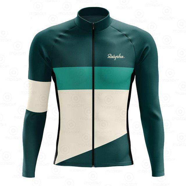 Autumn and Winter Men's and Women's Bicycle Clothes, Warm Fleece Long-sleeved Mountain Bike Cycling Clothes, Road Bicycles, Windproof Outside