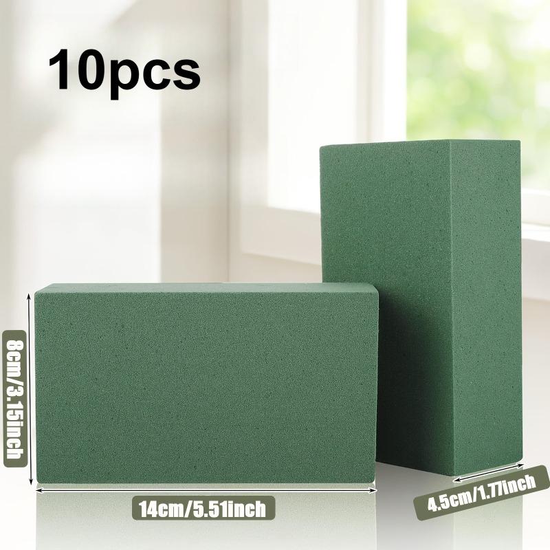

10pcs Mini Floral Foam Wedding Florist Special Flower Arrangement Foam DIY Material for Wedding Bouquet Floral Decoration