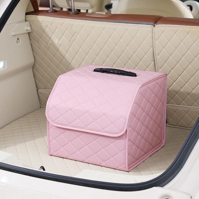 NEW Multipurpose Collapsible Car Trunk Storage Organizer With Lid Portable Car Storage Bag Car Interior Supplies