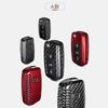 Custodia Cover Guscio Portachiavi Auto in Fibra di Carbonio T-Carbon per Vw Volkswagen Polo Golf Passat Beetle Caddy T5 Up Eos Tiguan Jetta Skoda