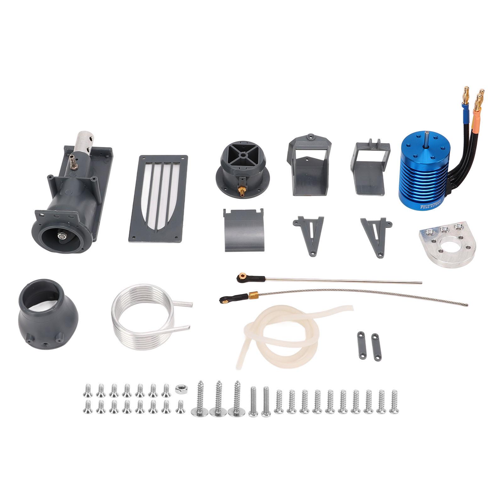 

RC Boat Thruster Propeller Pusher Spray Water Thruster 540 Brushless Motor Heat Sink Tube Set