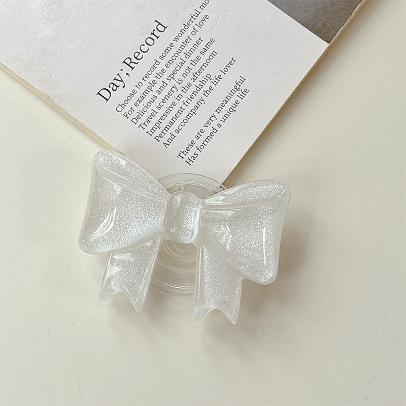 

Wind Paste Mobile Phone Airbag Bracket Desktop Bow Decorative Support Frame Watching Dramas