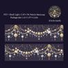 PET Tape Vintage Butterfly Starlight Pendant Decorative For DIY Journal Scrapbooking Collage Gift Wrapping Stationery PET Tape