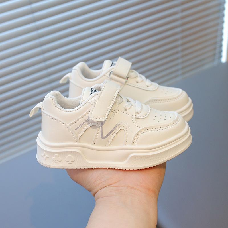 

Детская спортивная обувь весна и осень новая повседневная обувь для мальчиков обувь на доске обувь для малышей на мягкой подошве детская белая обувь size 22-26 5 pairs starting белый