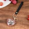 Unique Acrylic Music Box Movement Keychain Portable Mini Mechanical Music Box Handy Musical Instrument
