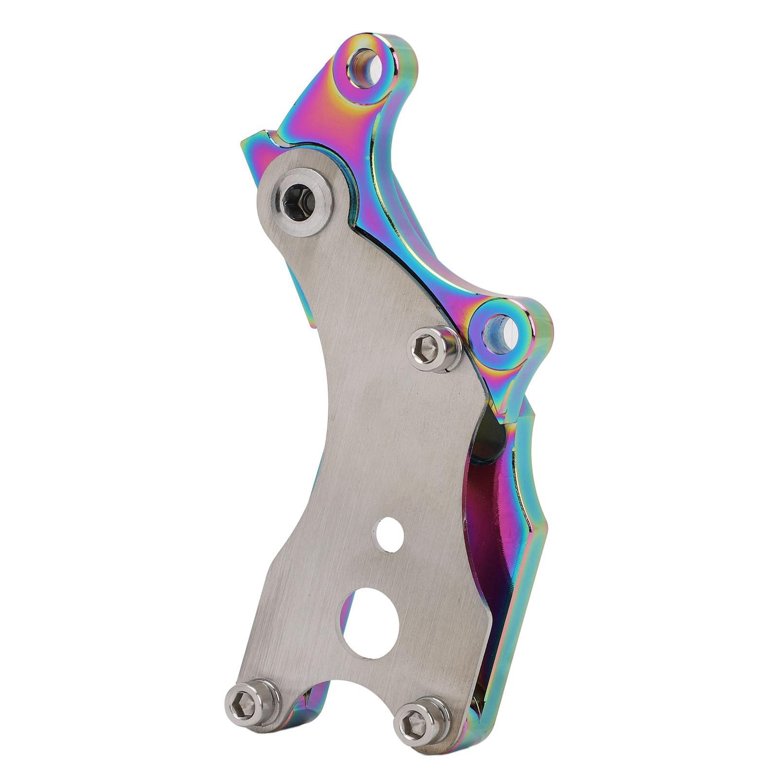 

Адаптер дискового тормоза с ЧПУ-интегрированным процессом, алюминиевый сплав, фиксированное седло, преобразование дискового тормоза для Shiny; 3x2.6mm