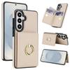RFID Anti-theft Ring Holder Card Slot Phone Case For Samsung Galaxy S26+ 5G, PU Leather Shockproof Protective Cover