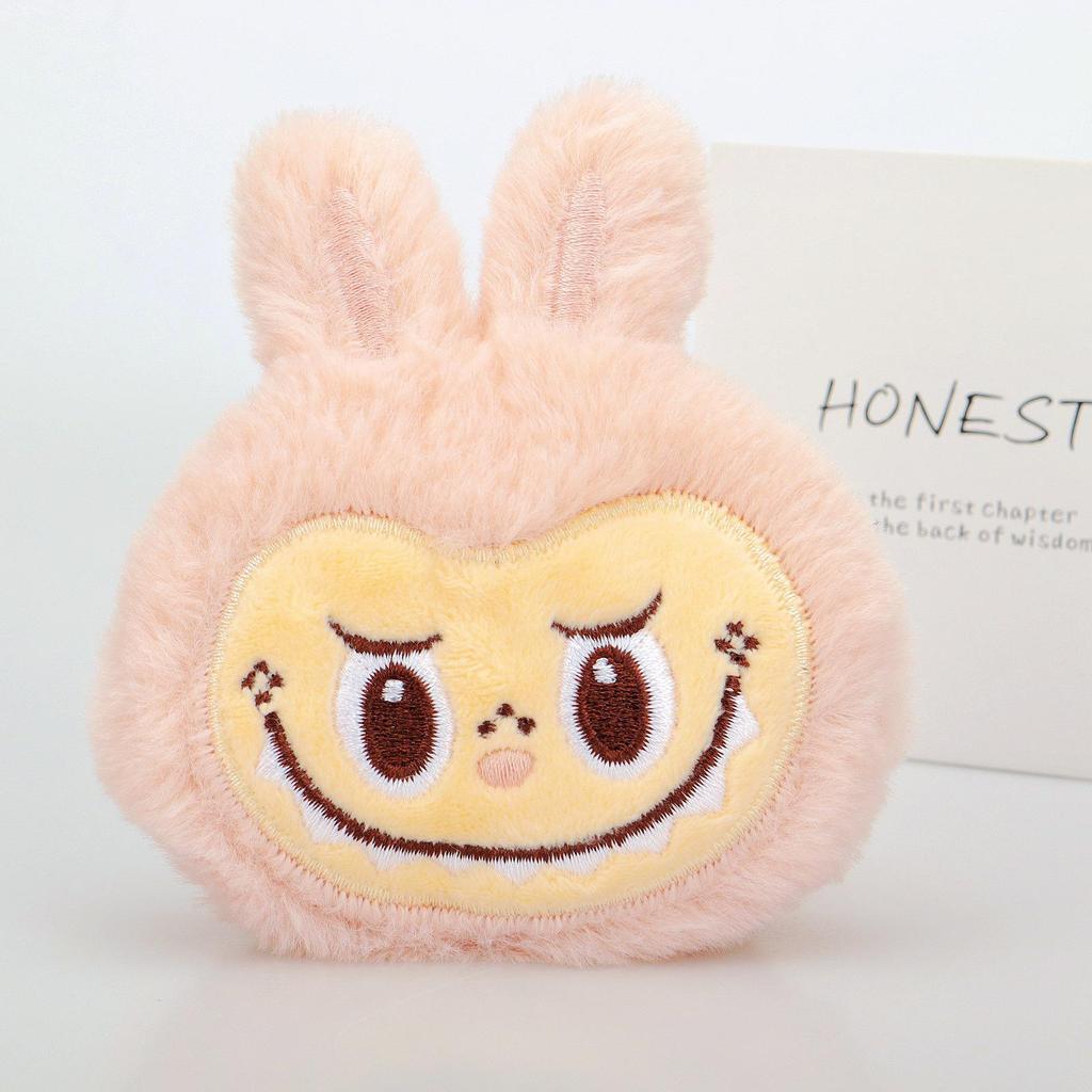 LABUBU Cute Rabbit Cartoon Brooch - Plush DIY Jewelry Accessory