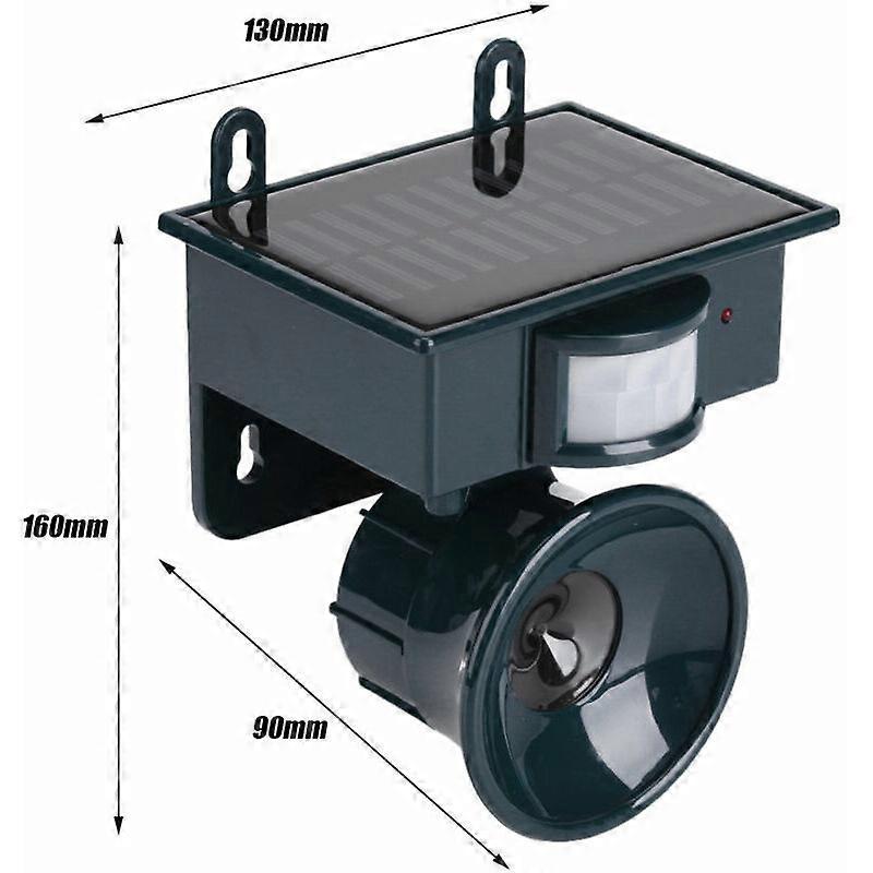 Outdoor bird repellent Bird repellent Solar powered bird repellent Book with battery