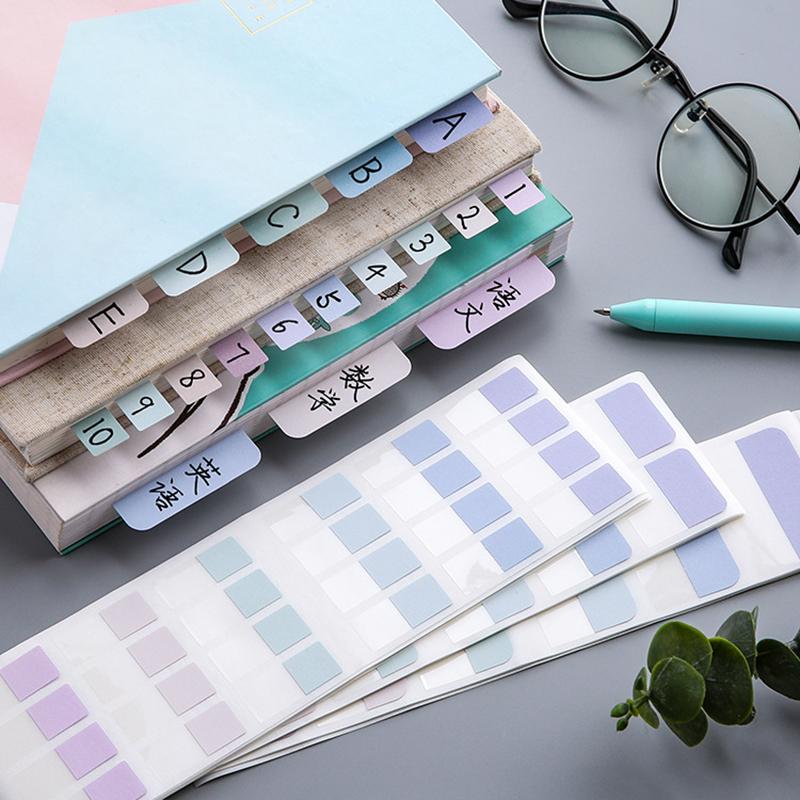 

Simple Notes Index Bookmark Indication Sticker Student Stationery Office Supplie