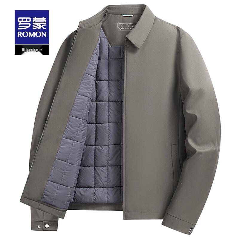 ROMON Men's Winter Business Casual Padded Jacket