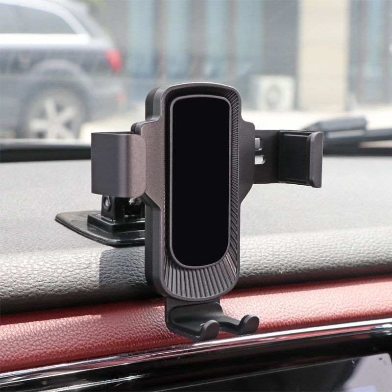 Gravity Support on-Board Bracket Curved Surface Adjustable Adhesive Fixed Car Navigation Device Multi-Function for Car
