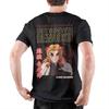 Mens Rengoku Kyojuro Demons Slayers T Shirt Pure Cotton Tops Fashion Short Sleeve O Neck Tee Shirt Birthday Present TShirt