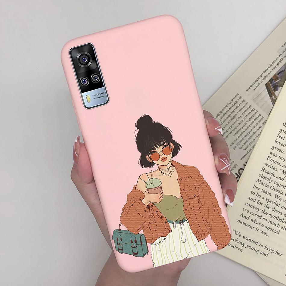 

For vivo Y31 2021 Case Soft silicone Back Cover Butterfly Fundas For Vivo Y51a Y51 2020 December Y 51 A VivoY31 Phone Cases Vivo Y31 2021