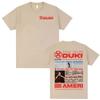 Rap Singer DUKI SSJ Ameri 2025 Tour Merch Harajuku 2025 Summer Mens  Womens Casual Fashion Y2K Pure Cotton Tshirt