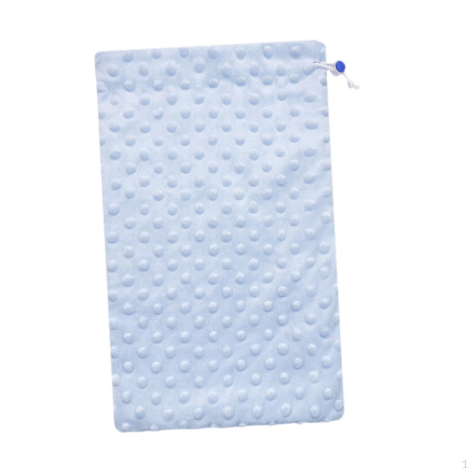 

Bath Towel Bag for Bearded Dragon And Ferret, Quick Drying Small Pets синий