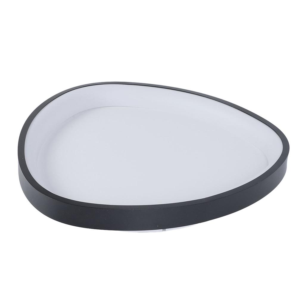 Ceiling Light Modern Dimmable Minimalist 3 Color Temperature Oval Triangle LED Flush Mount Ceiling Light with Remote