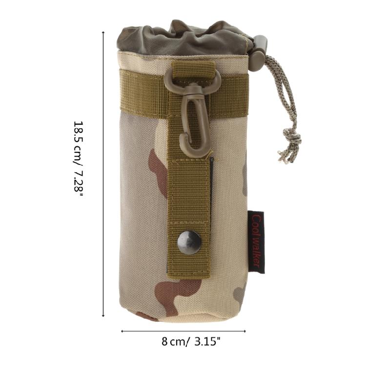 Tactic Molle Water Bottle Pouch Water Bottle Carrier for Climb Hiking Travelling