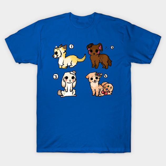 New Fashion Men T Shirt Cutie Dogs Group Print Short Sleeve Tops Tees Casual