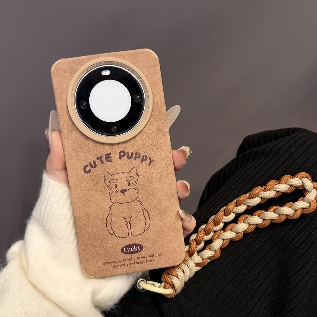 Cartoon West Highland Dog Huawei P70 Apple 16 Mobile Phone Case Oppreno12 All Inclusive Vivox100 Leather