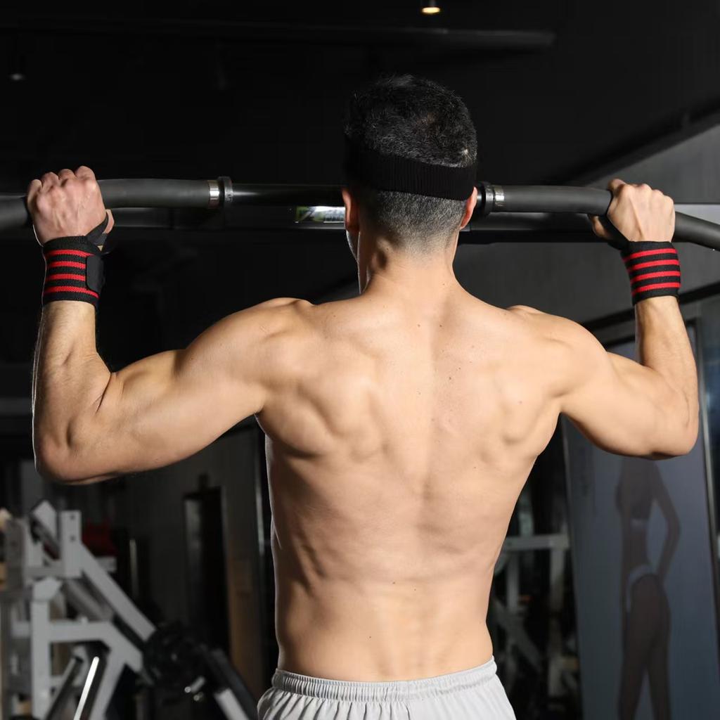 Hot Popular Unisex Polyester Wrist Straps Anti-Slip Adjustable Portable Breathable Workout Lifting Support Band Gym Strap No